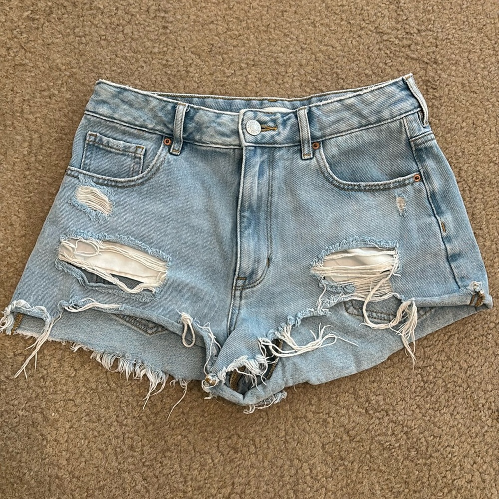 Light wash jean Pacsun shorts
